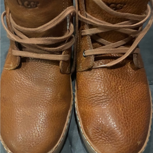 UGG Men\'s Tan Leather Chukka Boots main image 6